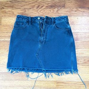 NWOT Abercrombie & Fitch Jean A-Line Vintage Skirt Size 4